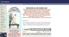 Desktop Screenshot of cityofnapavine.com